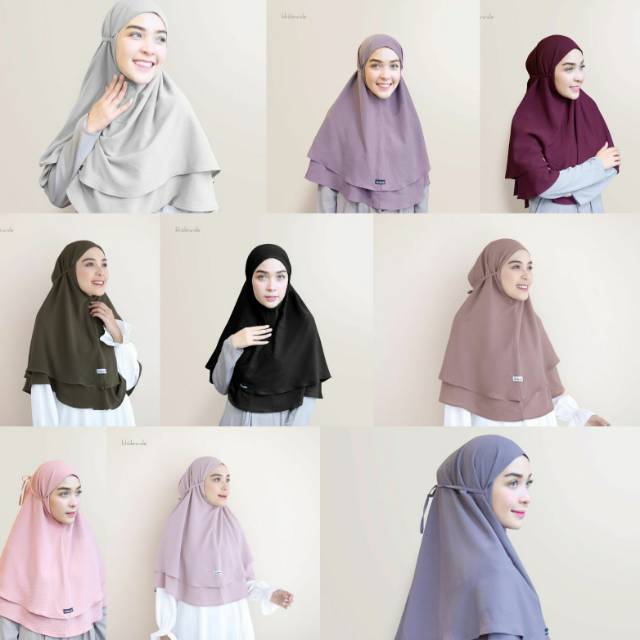 Daily Hijab Bahira / Bergo 2 Layer &quot;PREMIUM&quot;