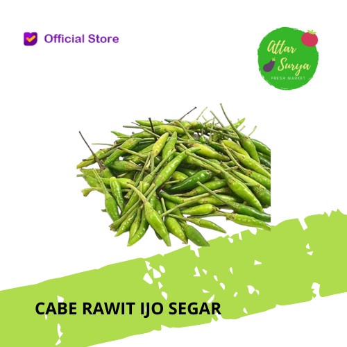 

Cabe Rawit Ijo Segar - Fresh