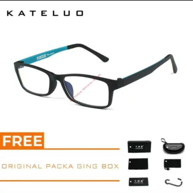 Kacamata Anti Radiasi Blue Laser Komputer Gedget Merk KATELUO Original