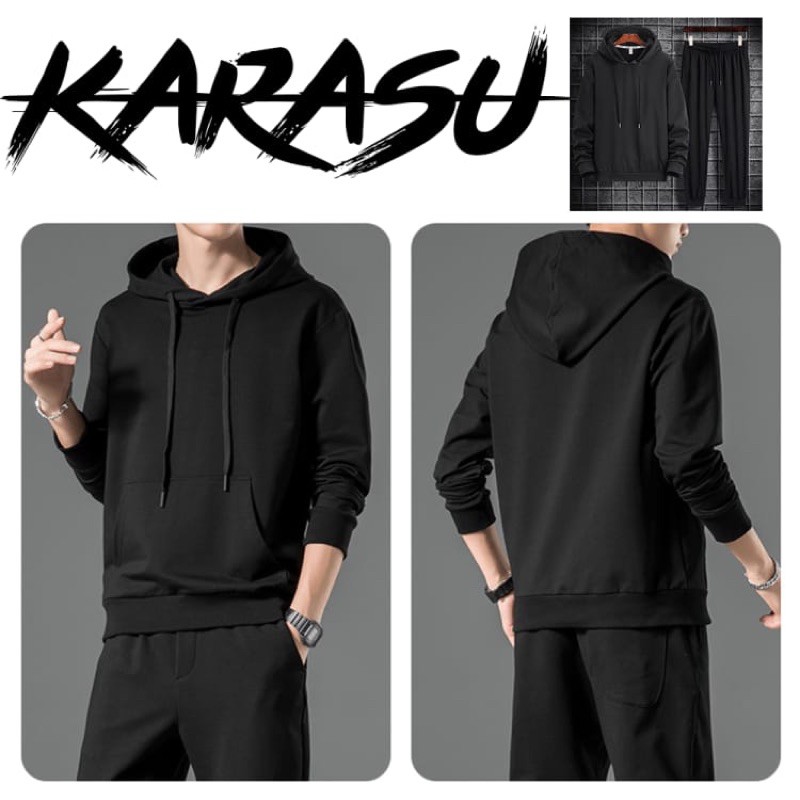 Hoodie Set Karasu Pria Wanita Import Termurah Keren
