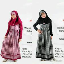 TERLARIS Gamis anak/Rahnem gh 1416/gamis pesta/gamis  wanita/gamis kaos/dress