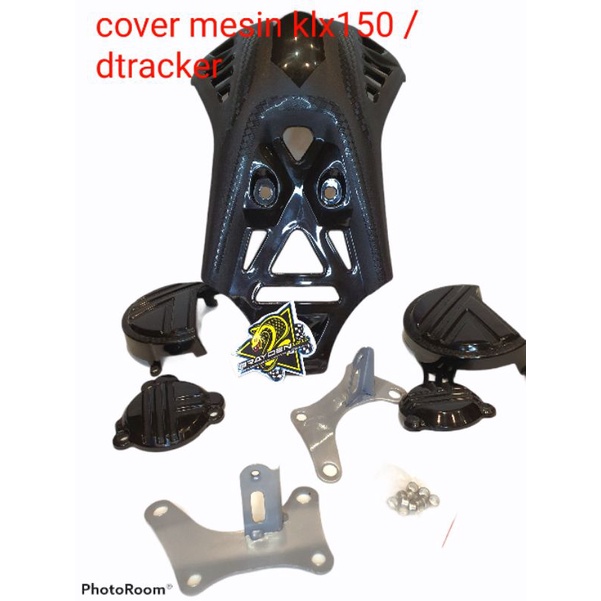 TUTUP MESIN KLX 150 DTRACKER COVER MESIN D TRACKER KLX COVER RANGKA KLX DTRACKER PELINDUNG MESIN KLX