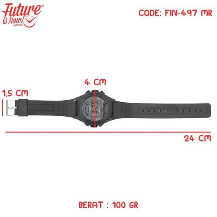 JAM TANGAN DIGITAL FASHION PRIA WANITA - FIN-497MR