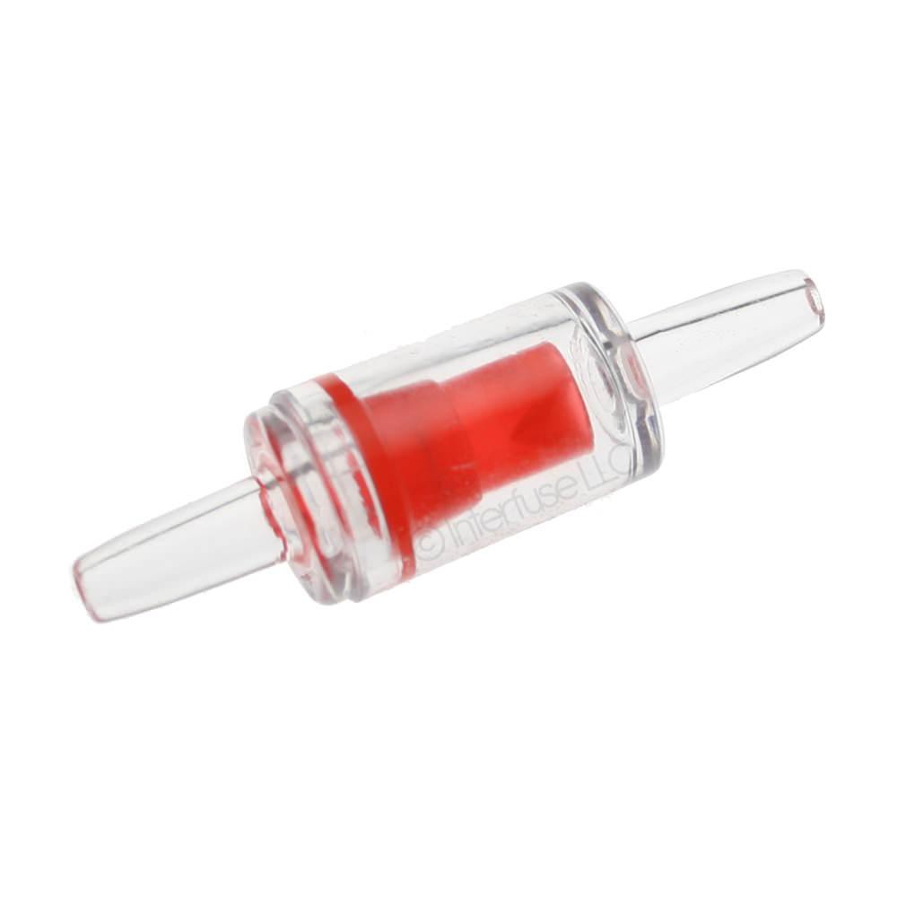 Check Valve Co2 Aquarium One Way Klep 1 Arah Long Transparent