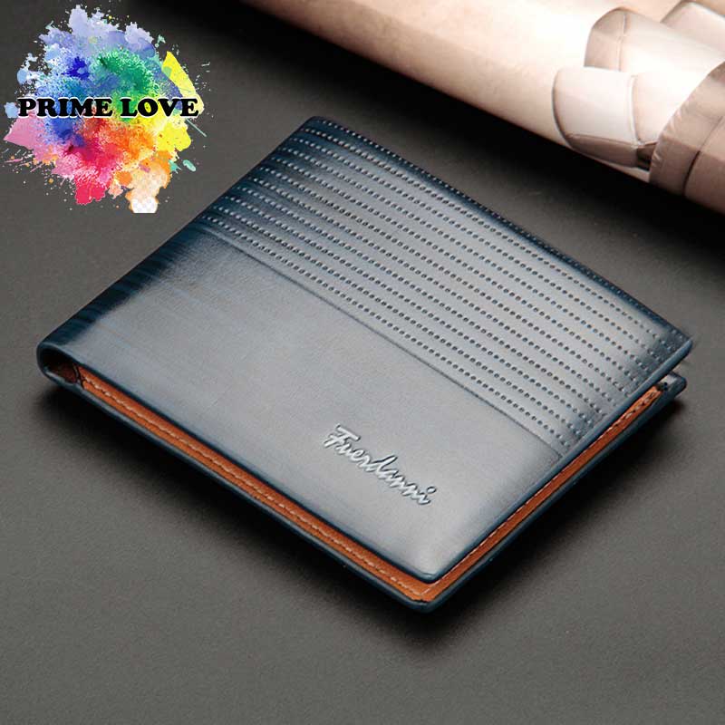 Dompet Pria Model Lipat Elegan Import - DP12-Biru