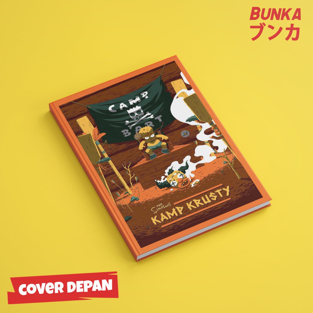

Notebook Film Harry Potter The Simpsons Kamp Krusty Hardcover A5 Buku Tulis Catatan Note Agenda