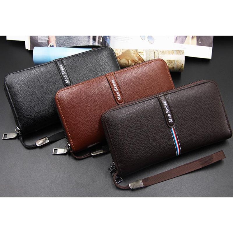 Dompet Panjang Pria Wanita Dompet Kulit MenBense 888-11 Nice