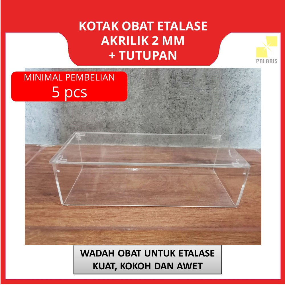 KOTAK OBAT KECIL + TUTUPAN