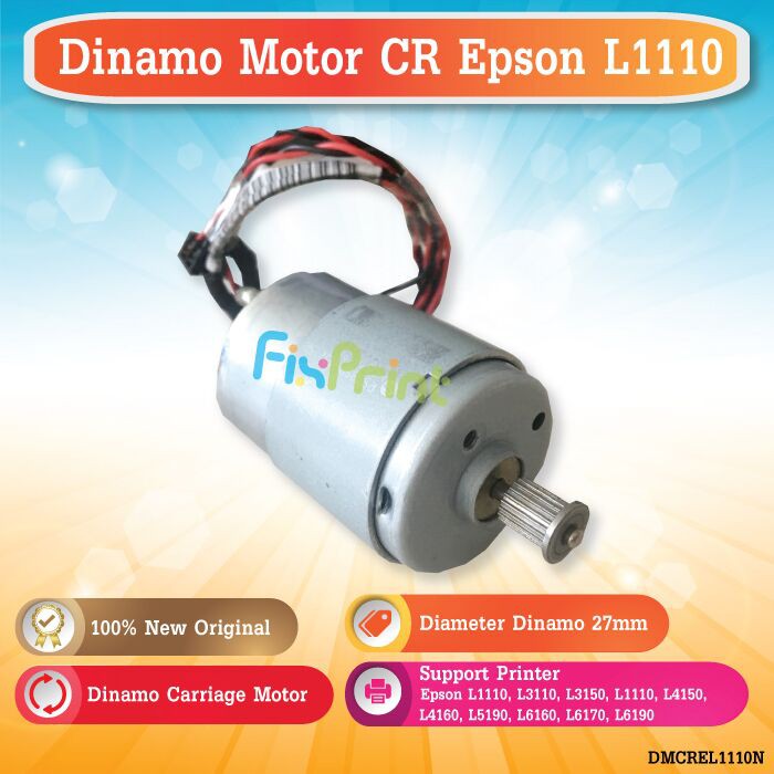 Dinamo Motor CR Epson L1110 L3110 L3150 Carriage Printer Ink Tank EcoTank L-1110 L-3110 L-3150