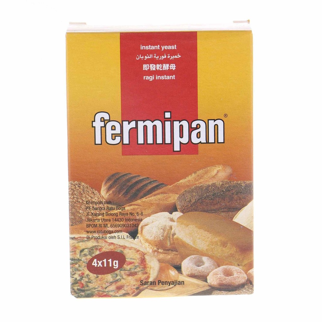 

fermipan Sachet 4 x 11g