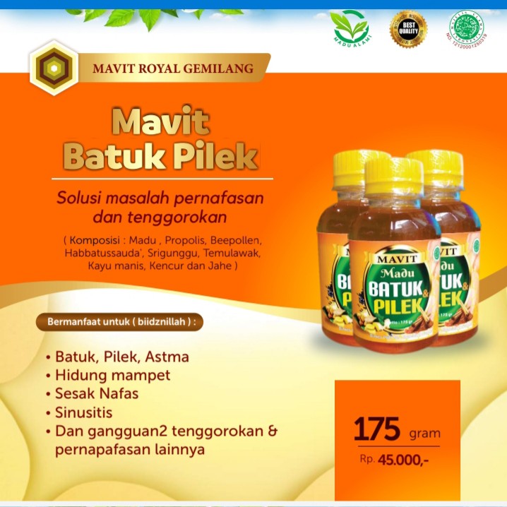 Mavit Madu Herbal Batuk Pilek