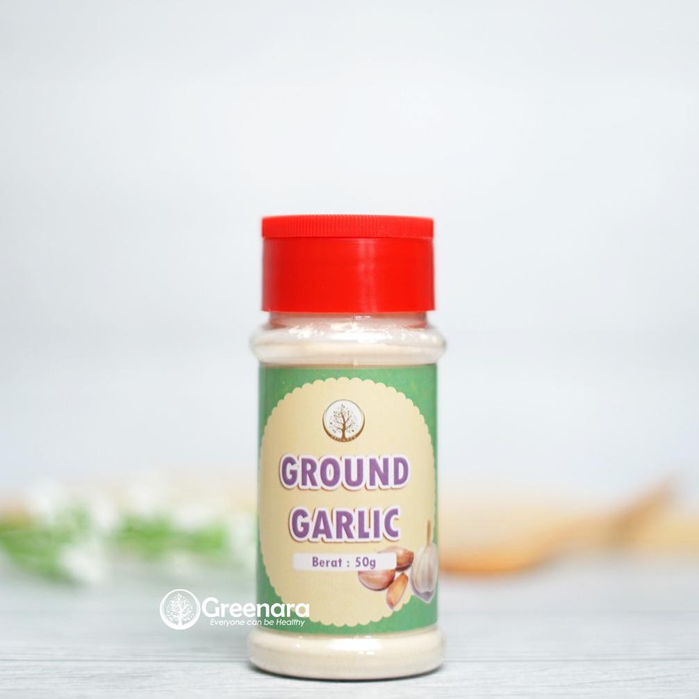 

Ready Stok Greenara Ground Garlic / Bubuk Bawang Putih