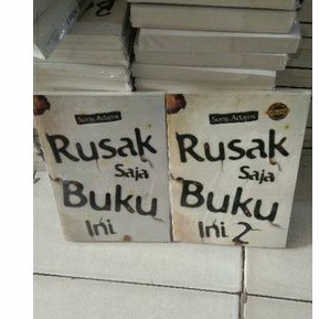 

Sepaket 2 buku rusak saja buku ini jilid 1-2