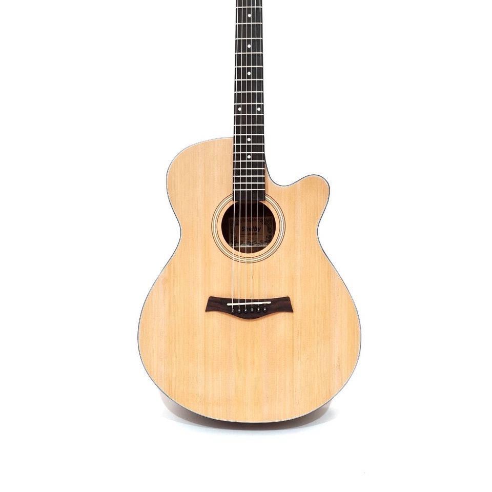 Gitar Akustik Merk Shelby Original Tipe GWC-235 NA NS Senar String Trusrod Murah Jakarta