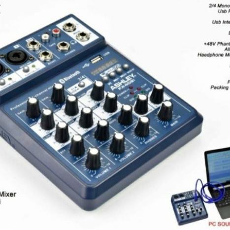 Jual Mixer Ashley Fx I Original Usb Mp Bluetoth Shopee Indonesia