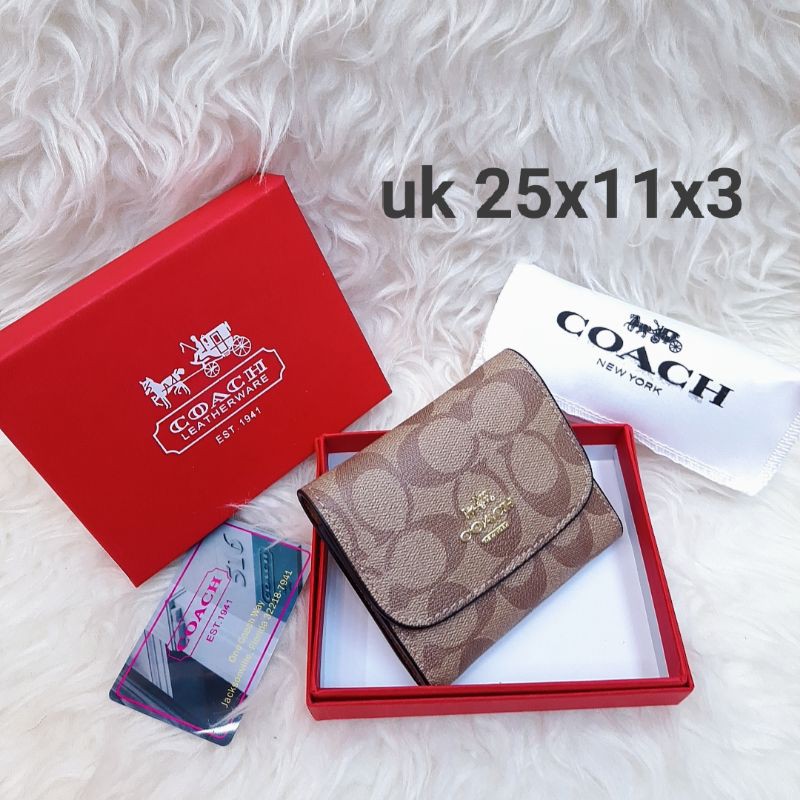 dompet coach  signature lipat free box