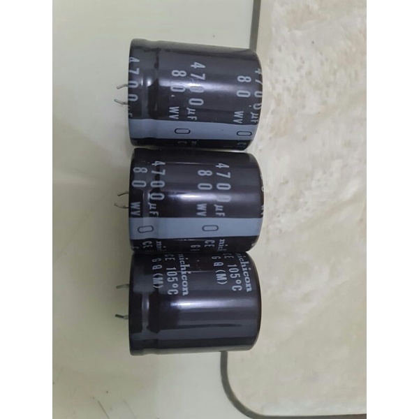 Elco 4700uf 80v Nichicon
