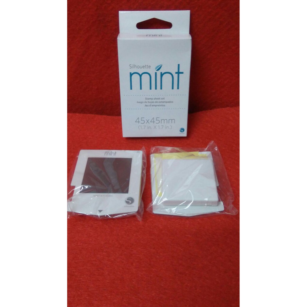 

Silhouette Mint Stamp Sheet Set 45x45mm