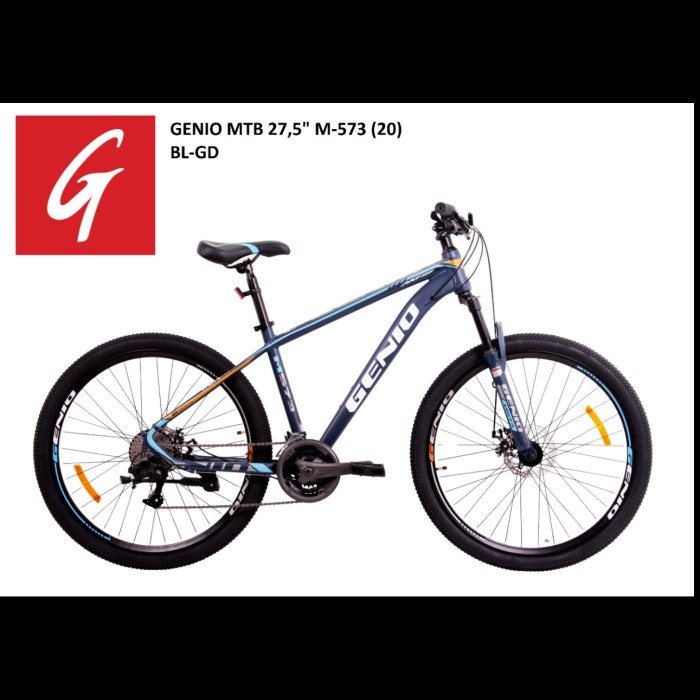 SEPEDA GUNUNG MTB 27,5 GENIO 573 (20) - GRAB/GOJEK INSTAN