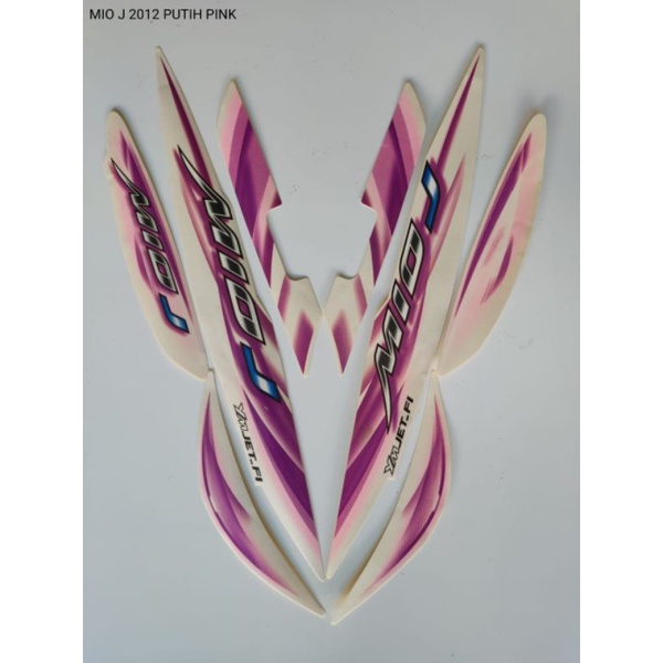 STRIPING MIO J 2012 PUTIH PINK