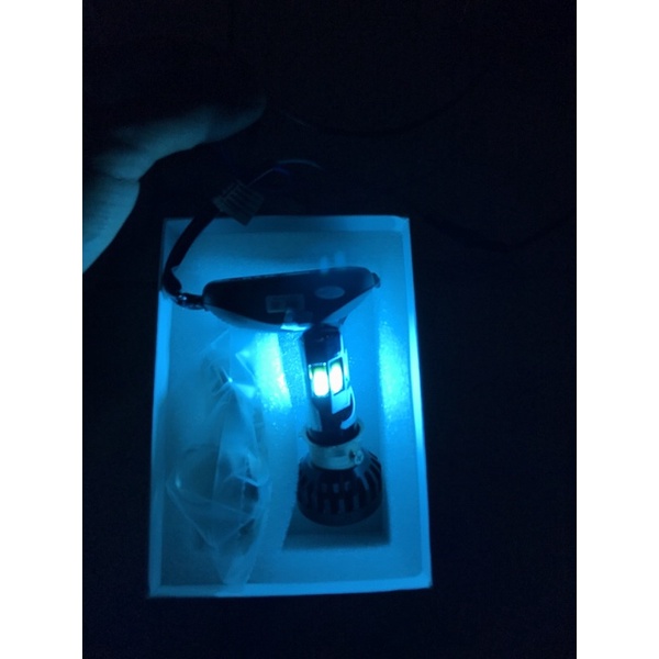 Lampu Led Motor 6 Sisi M02E Bergaransi Original Rayton 35 Watt-ice blue