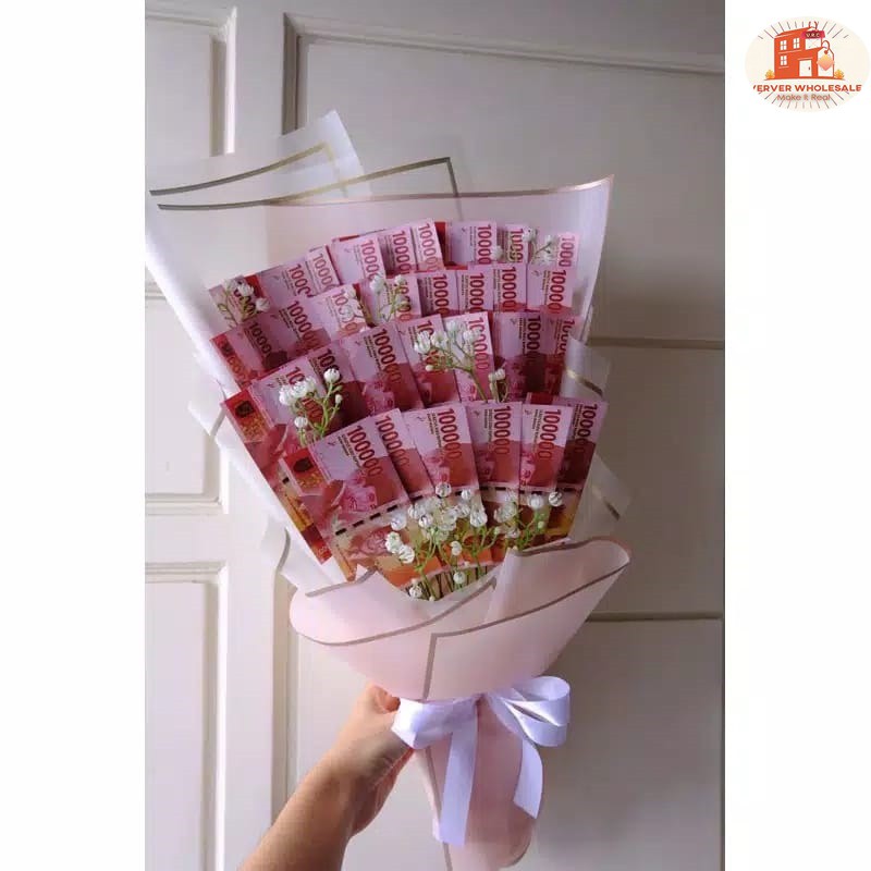 Souvenir Uang Mahar Rp.100.000 Wedding/Birthday Gift