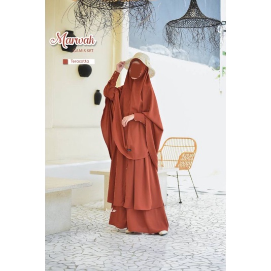 Gamis Set  Marwah by Azda