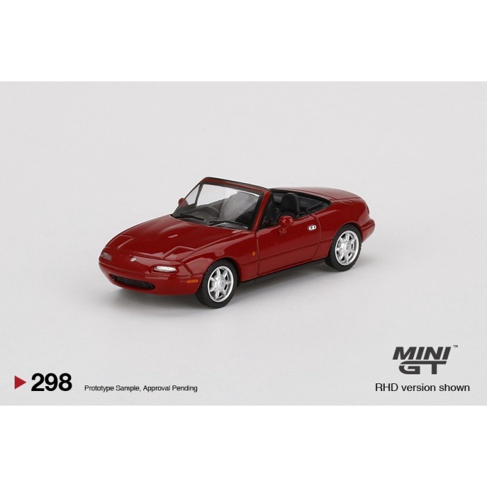 Mini GT 298 Eunos Roadster Classic Red RHD - Sealed