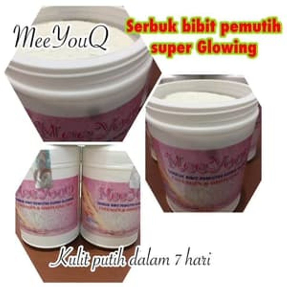 Spesial  MeeYouQ   SERBUK BIBIT PEMUTIH COLLAGEN ARBUTIN KILOAN 1kg wangi susu Original