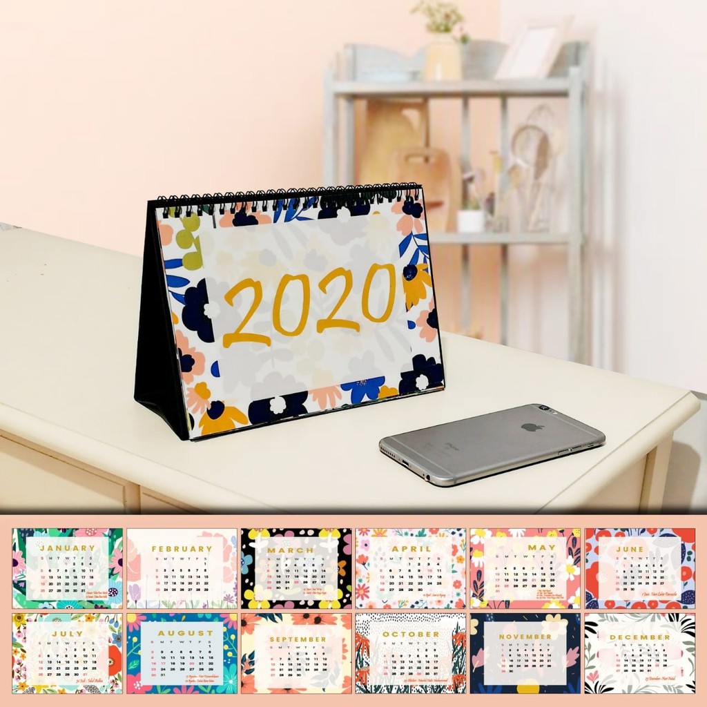 

Dine Wood KALENDER 2020 MEJA DUDUK HIASAN DEKORASI PAJANGAN RUANGAN TEMA BUNGA PATTERN FREE CUSTOM)