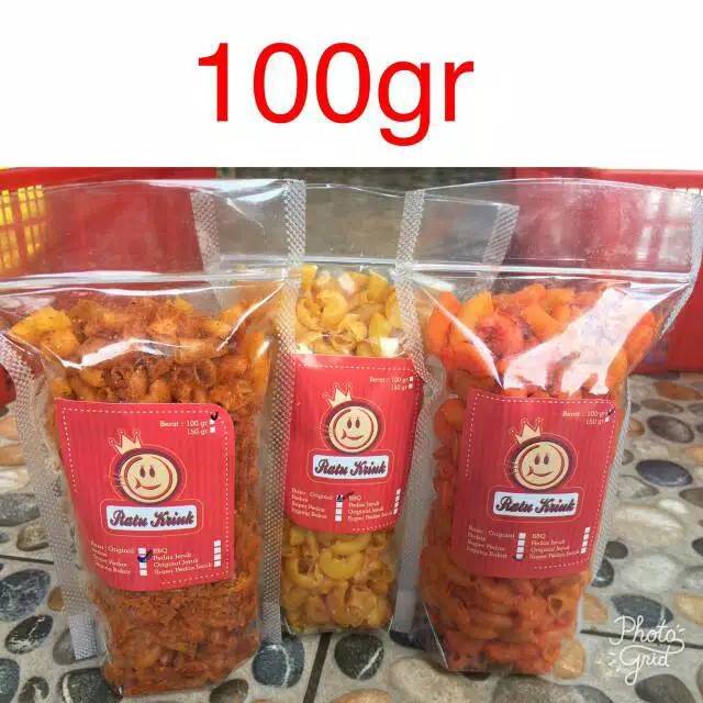 

Makaroni kriuk kemasan 100gr