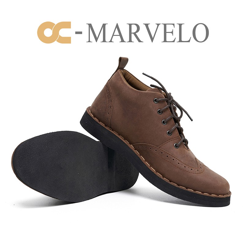 SEPATU KULIT PRIA BOOT OC MARVELO