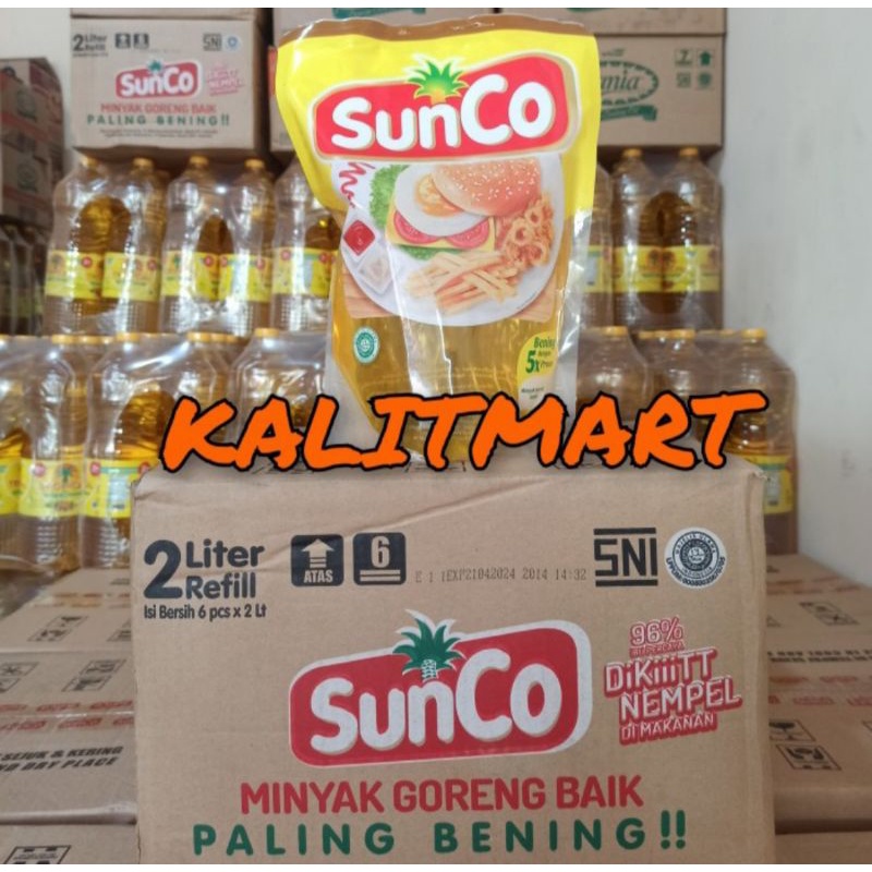 

MINYAK GORENG SUNCO 2 LITER KEMASAN REFILL