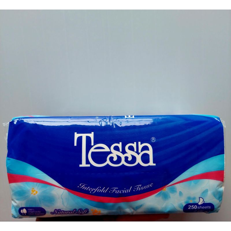 Tissue Tessa Facial Tissue Tessa 250s 2ply
