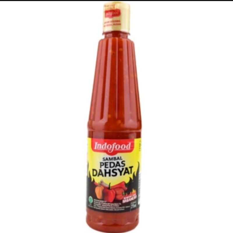

Indofood sambal pedas dahsyat 275ml