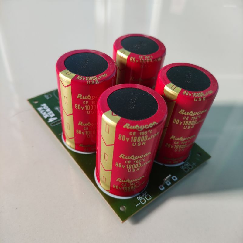 Kit PSU 4 Elco Rubycon USR 10000uf/80v