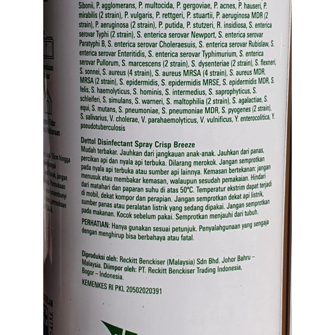 Terbagus Spray Virus 450 Dan Spray Disinfectant - Dettol Ml Hijau Memb Fitriyani5076