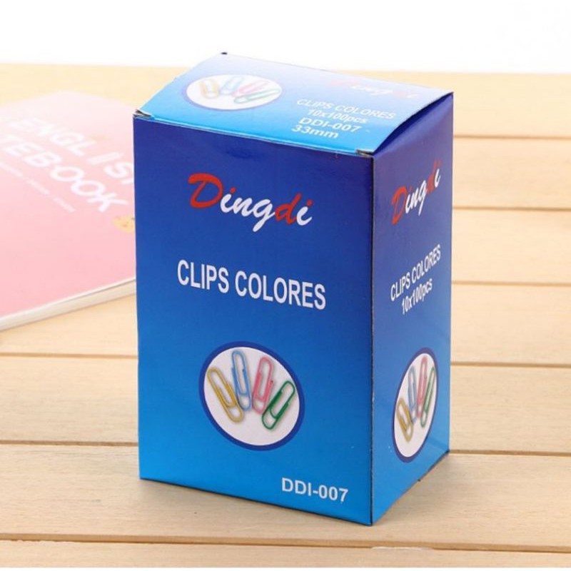 

Clips Colores Klip Kertas Serbaguna Paper Clip Multifungsi Penjepit