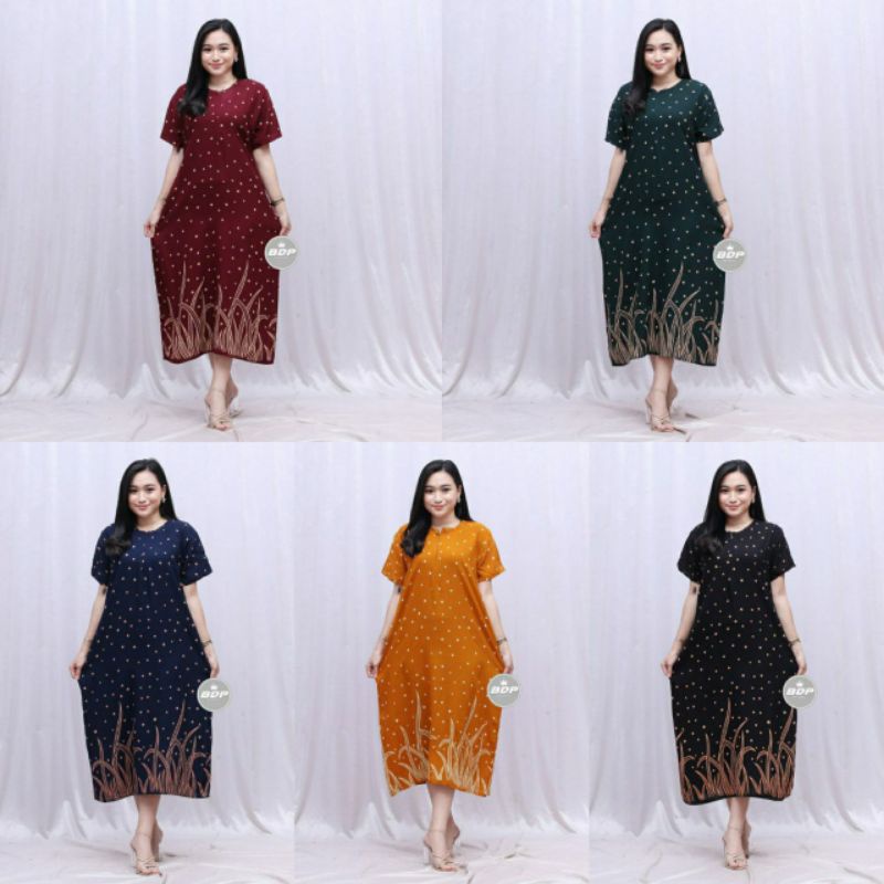 Daster Serut Polka // Daster Kekinian // Daster Rayon Premium //