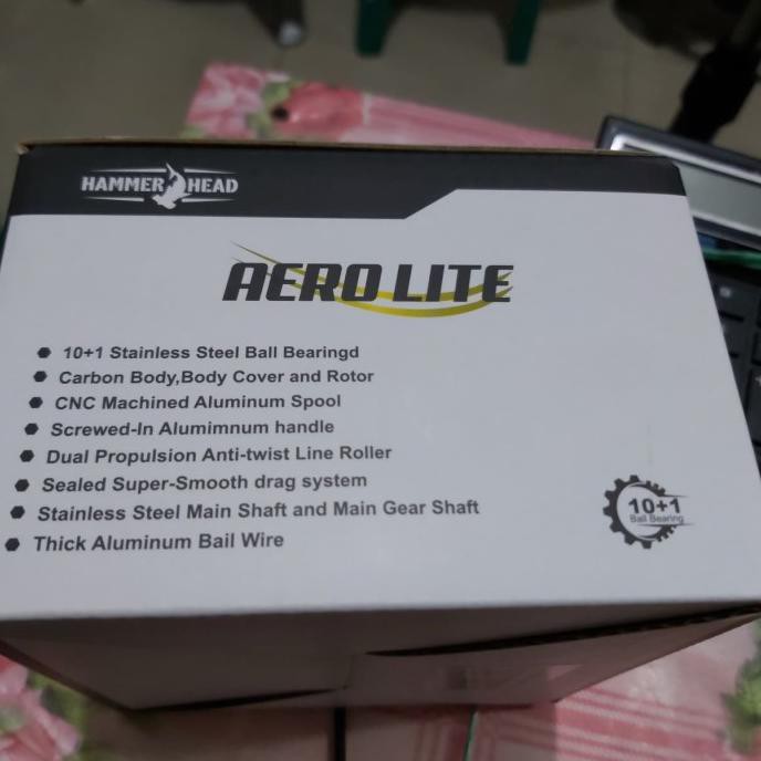 Bagus Reel Hammerhead Aerolite 4000 Reel Power Handel Hot Sale