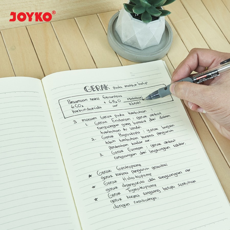 Buku Tulis Catatan Bergaris Ruled Notebook Joyko NB-708 A5 40 Lembar