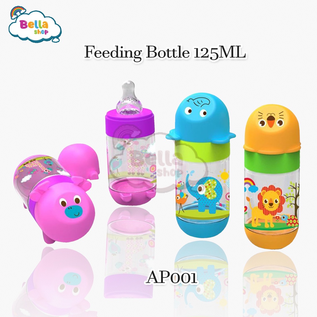 Baby Safe Feeding Bottle 125ML- AP001 - BELLA SHOP