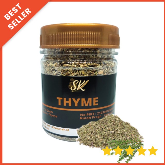 

Thyme flake 25 gram / italian seasoning