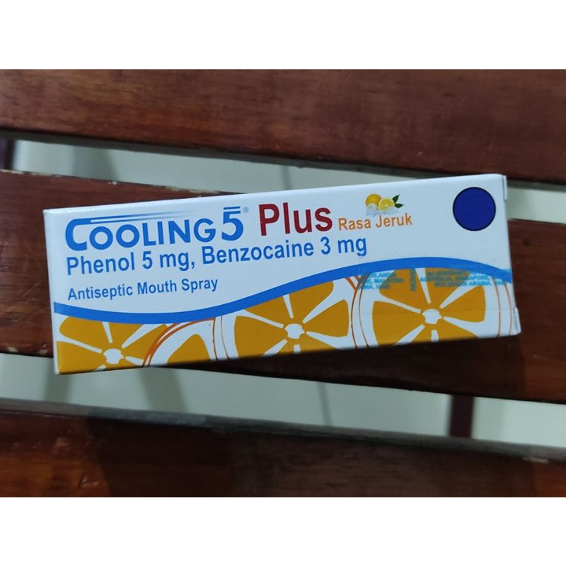 Cooling 5 Plus Antiseptik Mulut Spray / Sakit Gigi / Gusi Bengkak