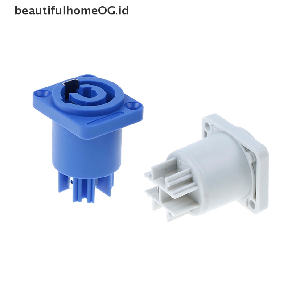 Soket Konektor PowerCon Panel Audio Female 3 Pin 20A / 250V NAC3FCA