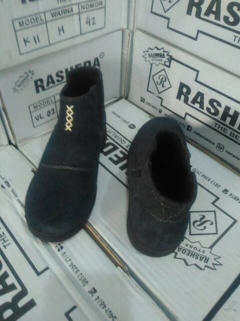 SEPATU BOOT ANAK KULIT ASLI RASHEDA A 04 SH