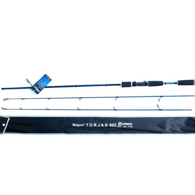 TERMURAH Joran Spinning Magno Torjan 180 Cm Line 8-17 Lbs Carbon Fishing Rod