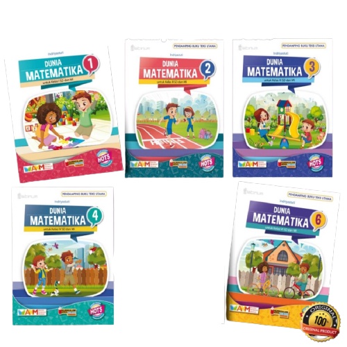 Matematika SD/MI Dunia Matematika SD KELAS 1 2 3 4 5 6 PLATINUM AKM