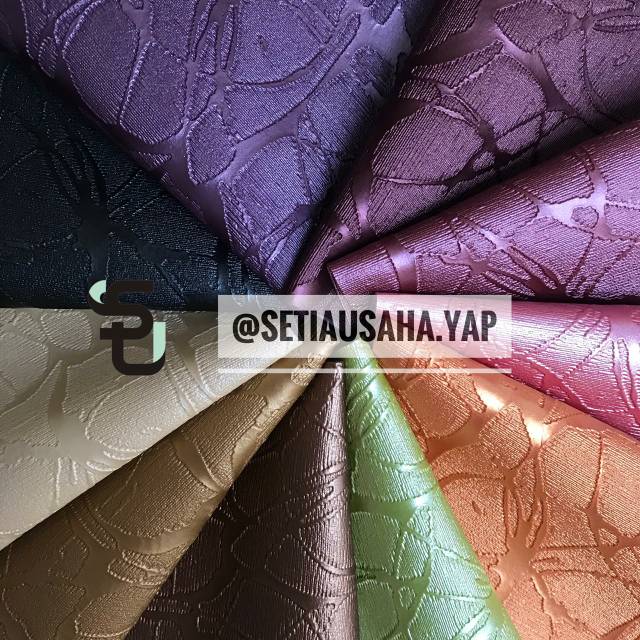 Kulit oscar sintetis timbul glossy mewah- embossed synthetic leather- sofa, industri kerajinan box, 