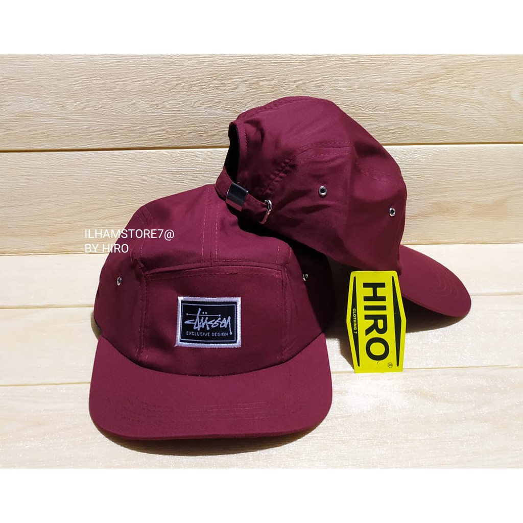 [COD]Topi Snapback Bordir STUSY Model Hip-Hop New Model/Topi Lima Panel/Topi Distro Terlaris